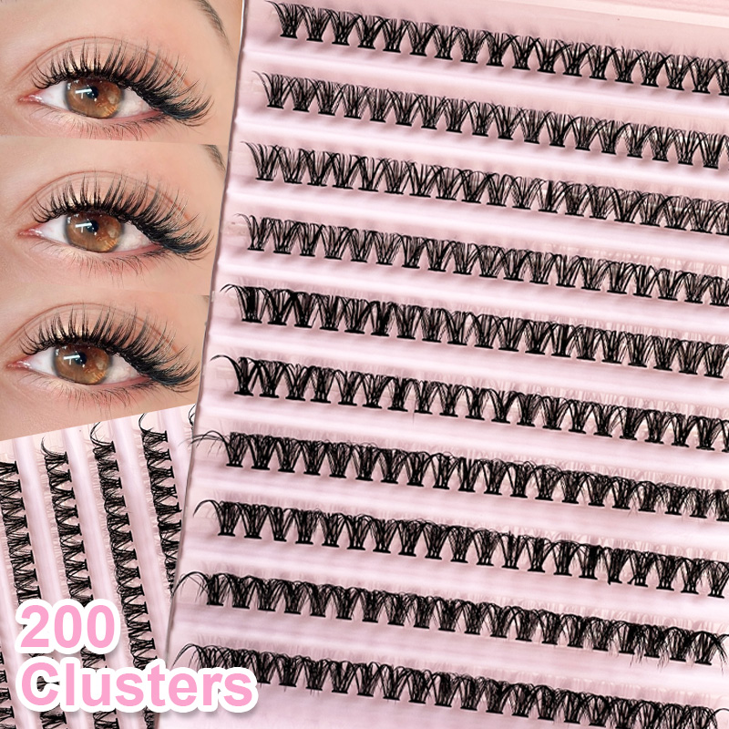 Lash Tray Organizer - Tekli Kirpikler Kirpik Demetleri 8-16mm 200