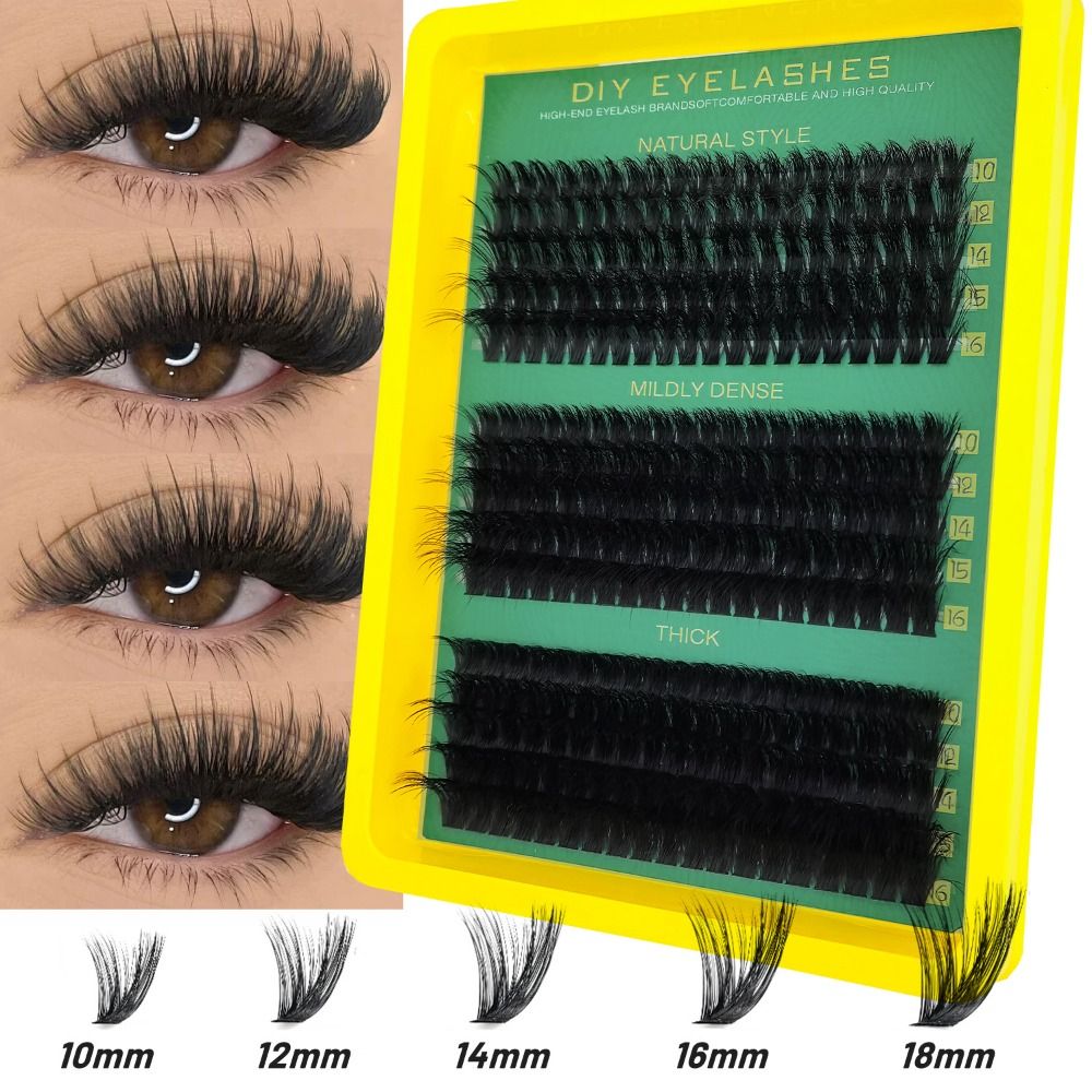Eyelash Extension Wispy Look - Doğal Görünümlü Takma Kirpikler Yapıştırıcı ve