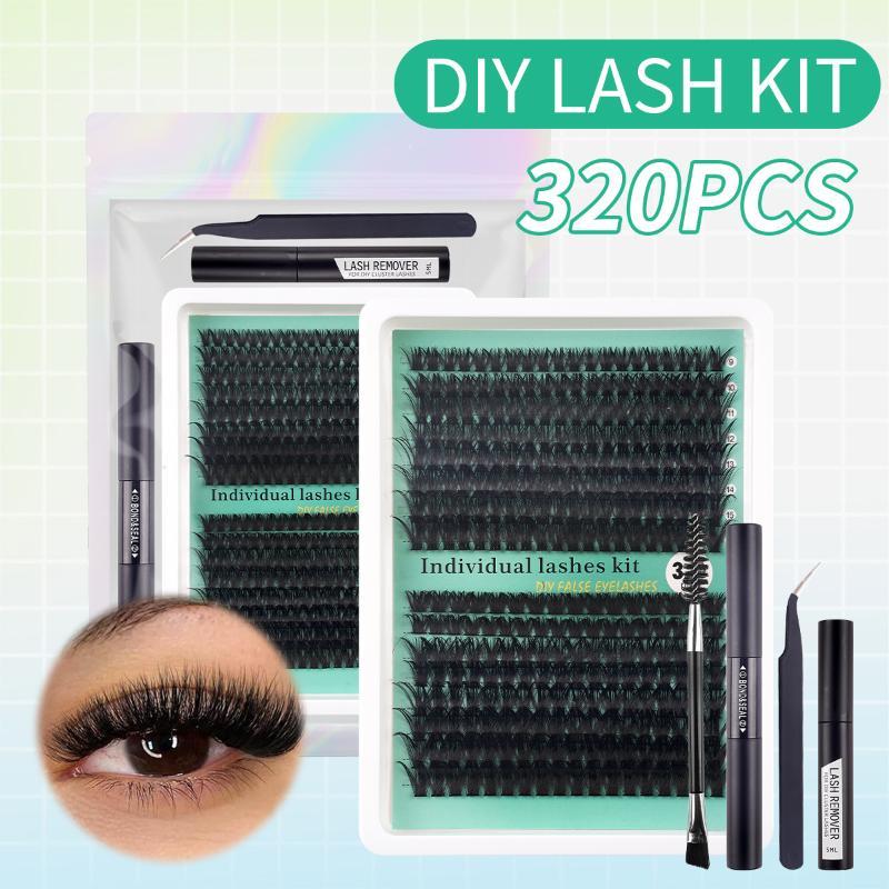 Eyelash Extension No 9 - DIY 5D Kabarık Kirpik Demetleri 320