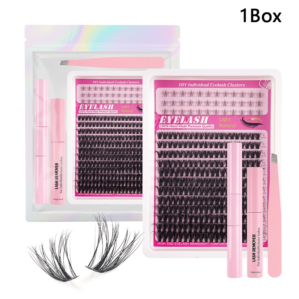 Eyelash Extension Wispy Look - 8-18mm Uzunlukta Takma Kirpikler Doğal Görünümlü