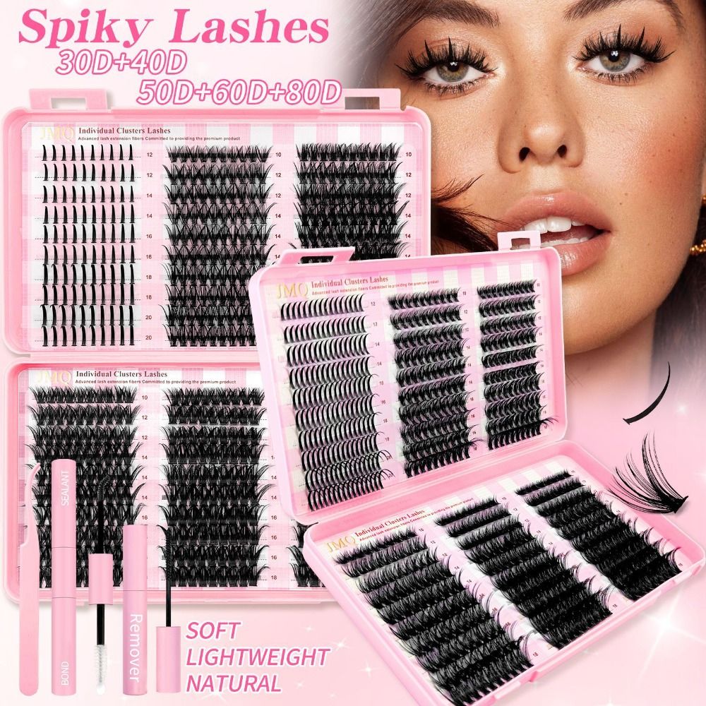Eyelash Extension Wispy Look - 9-16mm Uzunlukta Takma Kirpikler 3D Hacimli