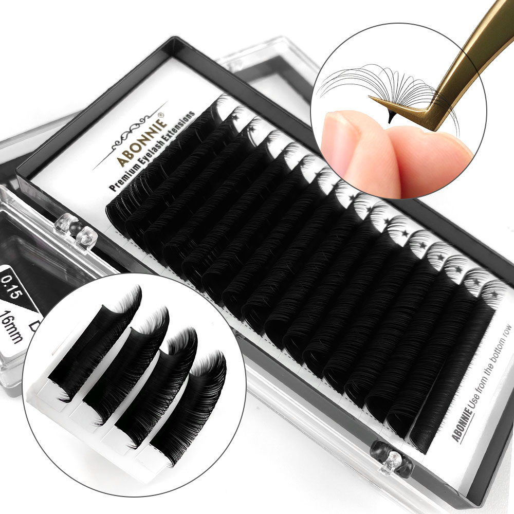 Eyelash Extensions Classic - Abonnie Kirpik Uzatma İpek Yumuşak Profesyoneller