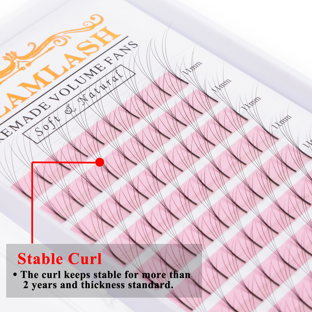 GLAMLASH 2D-6D premade hacimli - Eyelash Extension Korea Natural incelemesi ve fiyatı