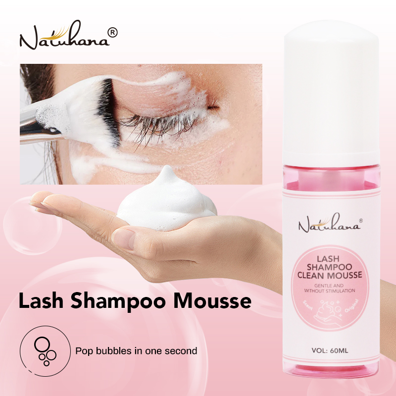 NATUAHANA 60ml Kirpik Şampuanı - Eyelash Extension No 9 incelemesi ve fiyatı