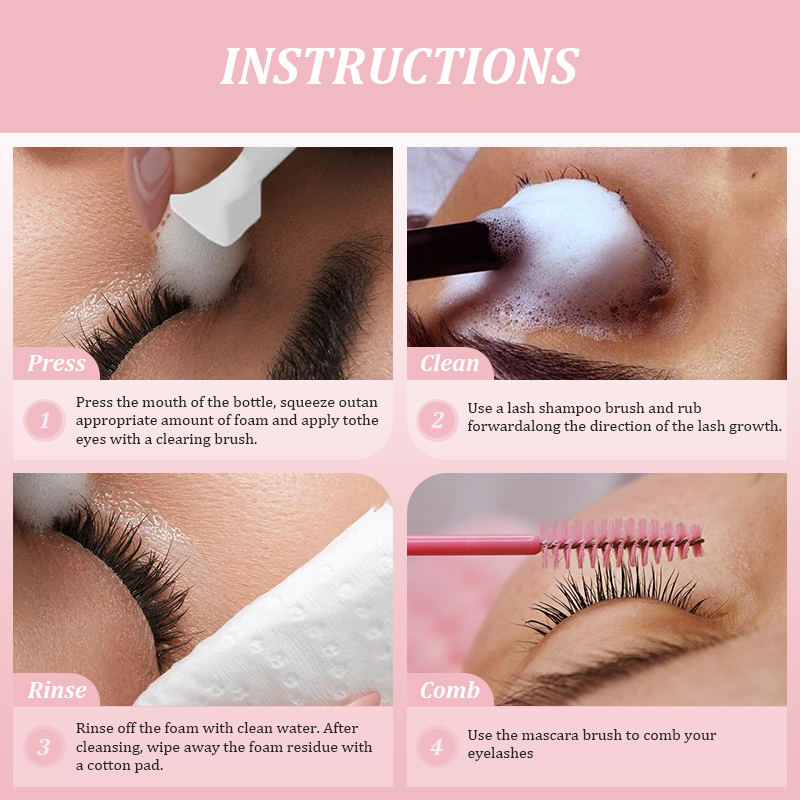NATUAHANA 60ml Kirpik Şampuanı - Eyelash Extension No 9 incelemesi ve fiyatı