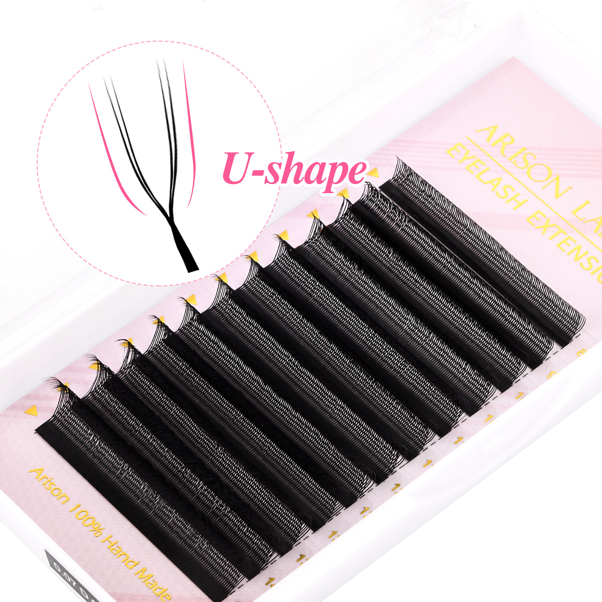 ARISON U-şekli YY Kirpikler Çi - Eyelash Extension Double Volume incelemesi ve fiyatı