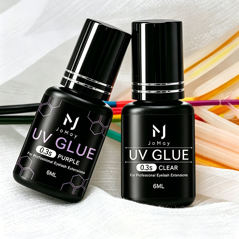 JOMAY Siyah Şeffaf Mor UV Kirp - Sensitive Lash Glue incelemesi ve fiyatı