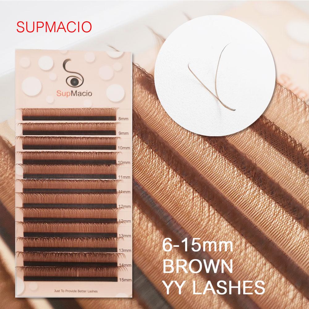 Supmacio YY Kirpik Kahverengi  - Eyelash Extension Double Volume incelemesi ve fiyatı