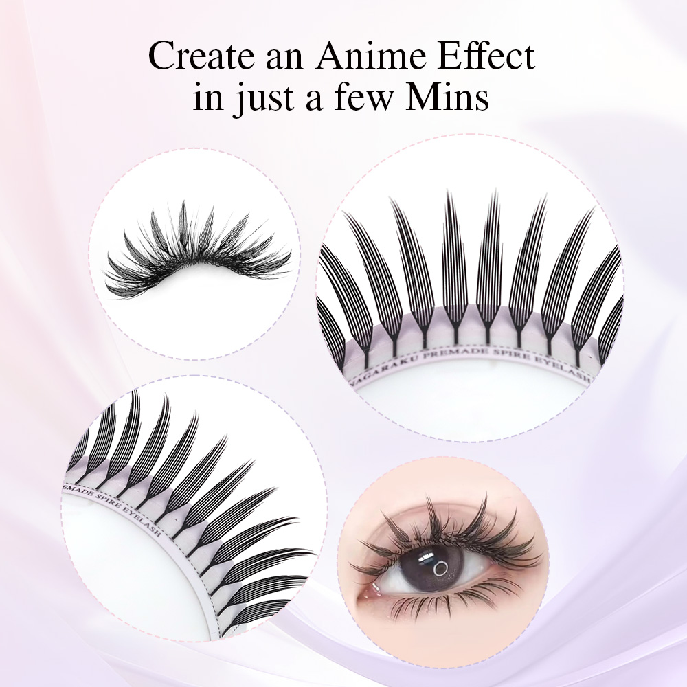 NAGARAKU Premade Spire Kirpik  - Eyelash Extension Fan incelemesi ve fiyatı