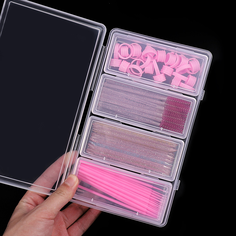 4 bölmeli bağımsız saklama kut - Lash Tray Organizer incelemesi ve fiyatı