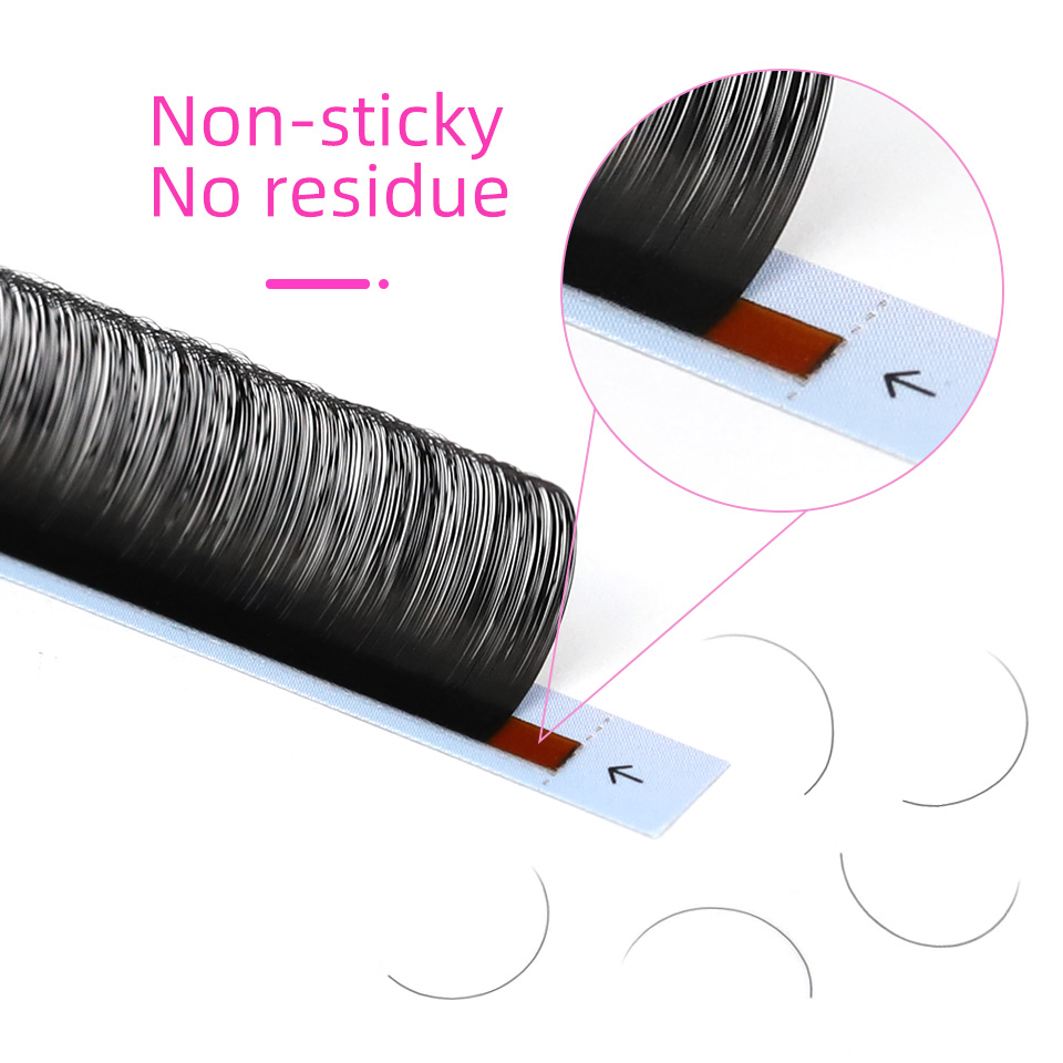 RUJADE 10 Tepsi/grup Toptan Bi - Eyelash Extension Korea Natural incelemesi ve fiyatı
