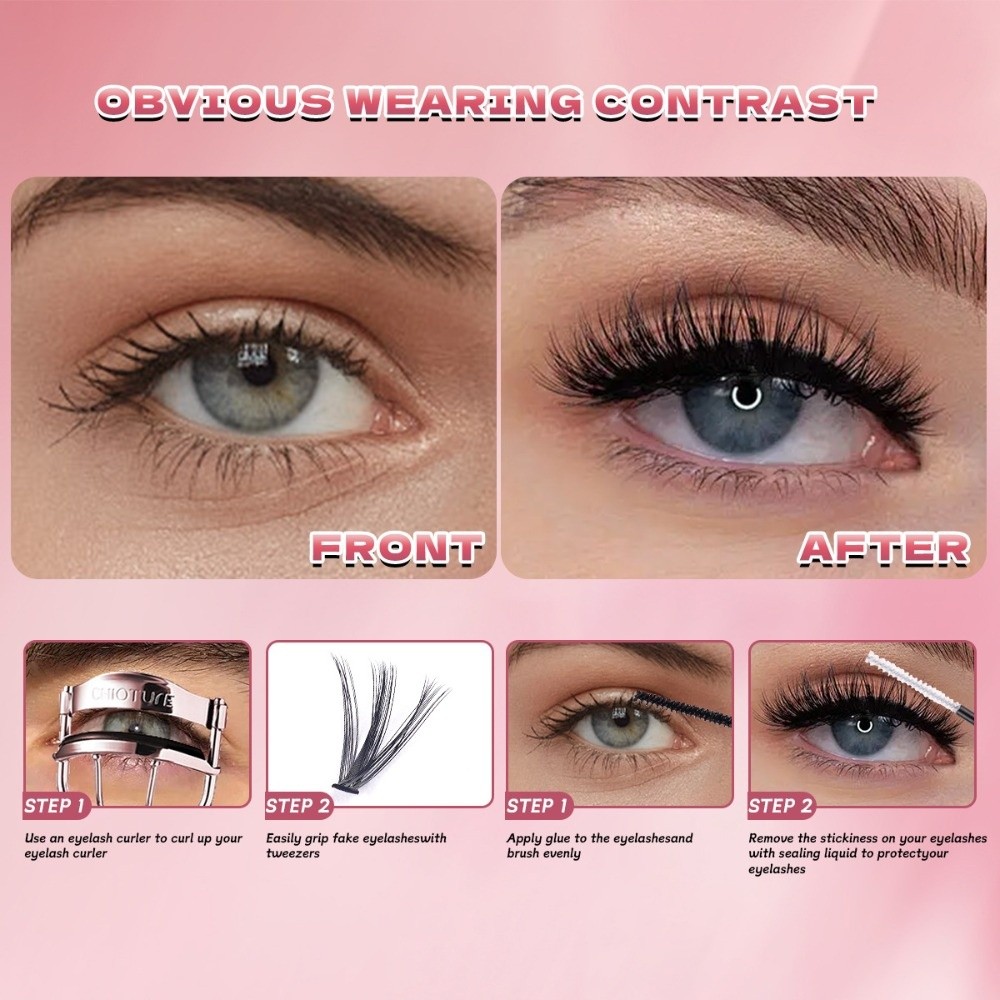 8-16mm Uzunlukta Takma Kirpikl - Eyelash Extension Wispy Look incelemesi ve fiyatı