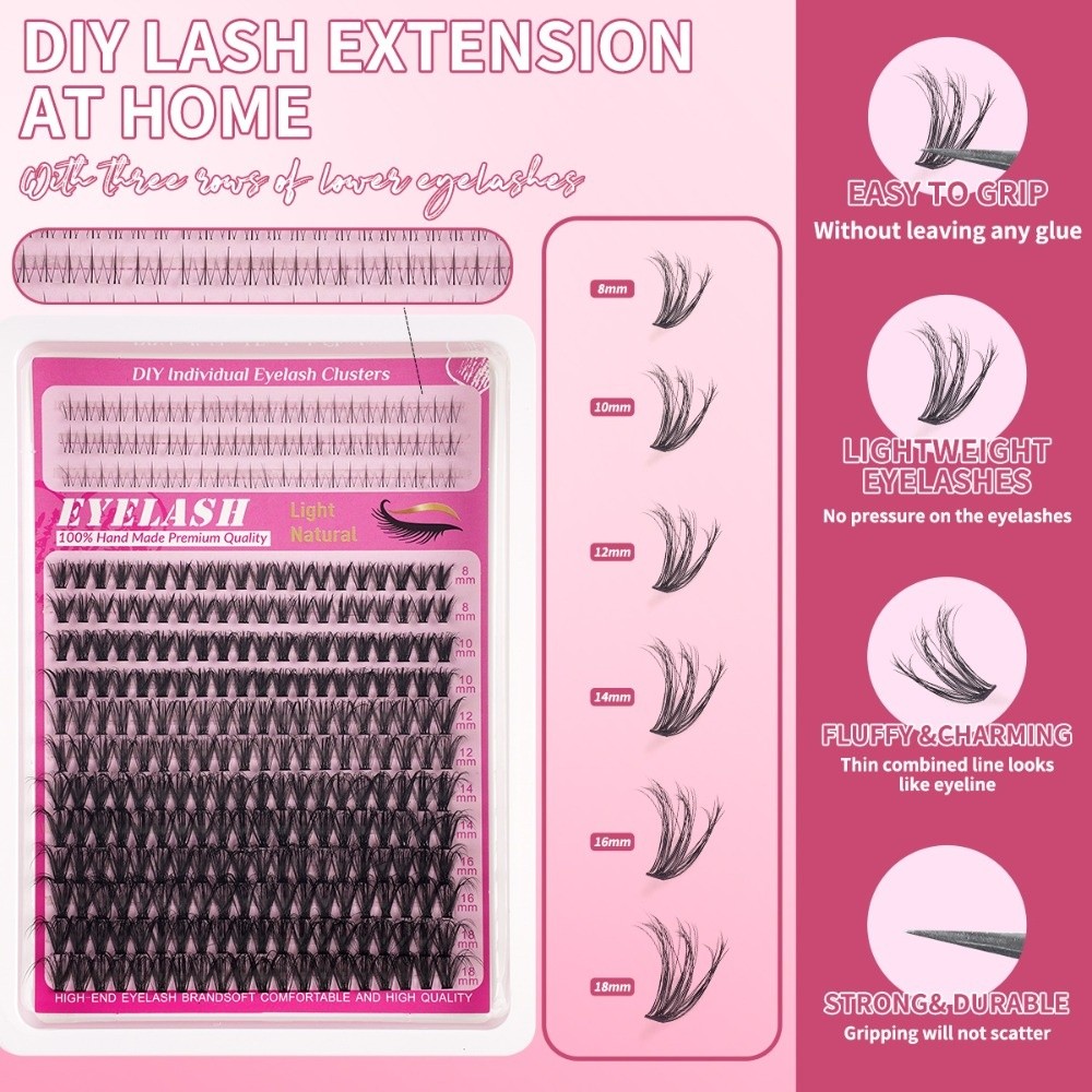 8-18mm Uzunlukta Takma Kirpikl - Eyelash Extension Wispy Look incelemesi ve fiyatı