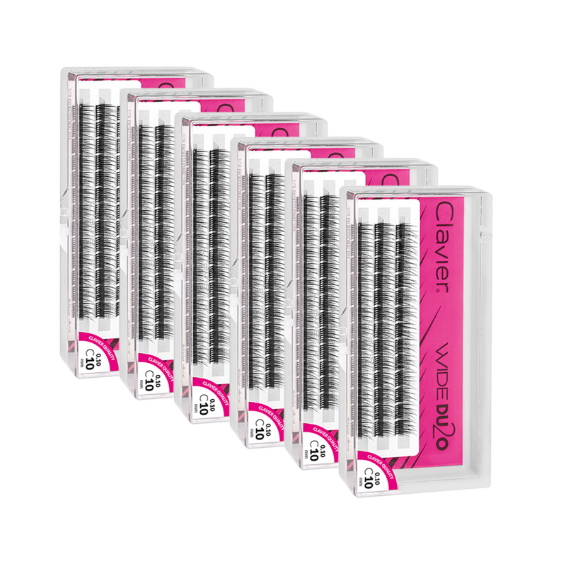 Clavier WIDE DU2O 6 Kutu Kiti  - Eyelash Extension Double Volume incelemesi ve fiyatı